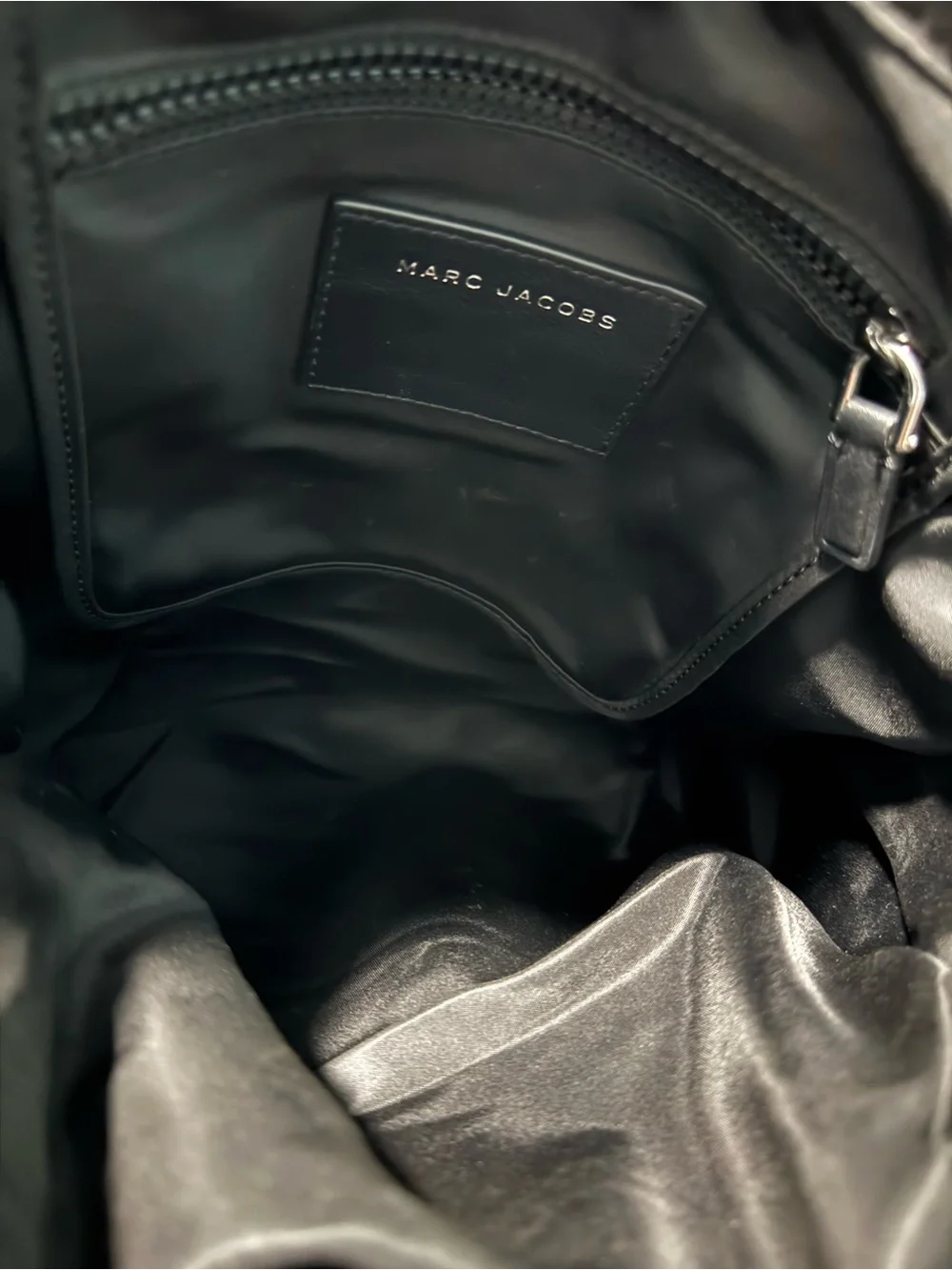 Marc Jacobs Black Nylon Backpack